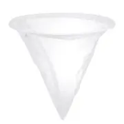 40 Mesh Paint Filter Bag 9.8" Dia Cone Shape Nylon Strainer for Filtering