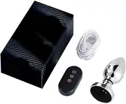 Anal Plug Sex Toys Vibrator Butt Plug With Vibrator And Current Shock Metal Anal Plug Remote Vibration Sex Toys For Men/Women/Gay