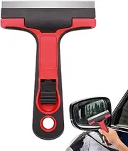 Small Window Squeegee | Windshield Squeegee with Handle | Multifunctional Window Tint Tools, Decal Sticker Glue Remover for Windshield Mirror