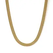 Samara Gold Snake Chain Necklace