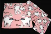 3-Pc Kassafina White Cats Flower Hats "Meow" Bath Hand Fingertip Towels NWT Cute