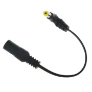 5.5mm x 2.5mm Right Angle DC Power Cable Male Plug Connector Adapter Plastic