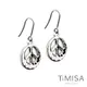 【TiMISA 純鈦飾品】和平風尚-原色純鈦耳環一對
