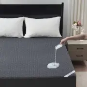 King Mattress Protector, Waterproof Noiseless Mattress Cover with Deep Pocket...