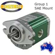 Hydraulic Gear Pump Group 1 SAE AA Mount 1/2" Keyed Shaft 0.9CC - 9.9CC 3/8" BSP