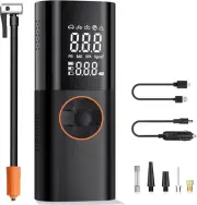 Tyre Inflator Portable Air Compressor, 2X Fast Cordless Air Pump 7800Mah Batt...