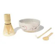 Matcha Whisk Starter Kit - Chawan Matcha Bowl, Tea Whisk, Chashaku and Small ...