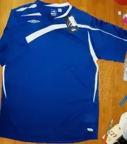 Soccer Jersey Umbro Dynamo Royal Blue Climate Control Men size Medium New
