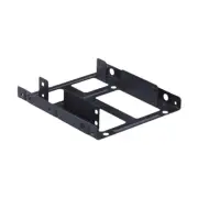 SSD HDD Holder Metal Double SSD Mounting Bracket for 2.5 to 3.5in Drive Bay