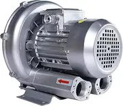 Aquaculture Regenerative Blower, Single Phase High-Pressure Industrial Vacuum Pump for Air Blowing Or Suction Sewage Aeration Aquarium Fish Pond,120-1100W