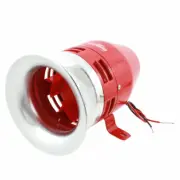Car Truck DC 12V 12.4A 125DB Air Raid Warning Motor Siren Loud Horn MS-390