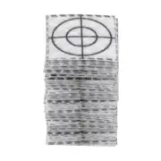 40pcs Survey Reflector Sheets 20mm Self-adhesive Survey Target Mark, White