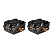 AEG 18V 6.0Ah FORCE Battery A18OBC62 - Twin Pack