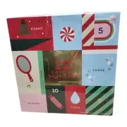 12 Days of Skincare Cosmetic Gift Set~12ct Target 2024 Advent Calendar Brand New