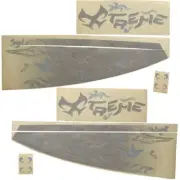 Chaparral Boat Decal Kit 14.00524 | Xtreme 244 Black Blue Gold (8PC)