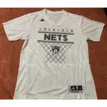 DERON WILLIAMS 籃網 2013聖誕節 實戰著用熱身服 STEINER證書 GAME USED