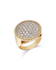 Bloomingdale's Fine Collection Diamond Statement Ring in 14K Yellow Gold, 2.0 ct. t. w. 7