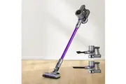 Devanti Stick Vacuum Cleaner Bagless Cordless 120W Purple