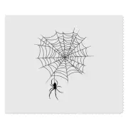 2 x 'Creepy Spiderweb' Microfibre Lens / Glasses Cleaning Cloths (LC00031785)