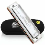 EASTTOP 10Holes 20Tones Blues Diatonic Mouth Organ Harmonica Diatonic Harmonica