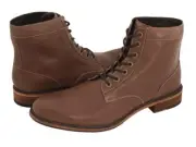 Cole Haan Hank Brown Leather Boots Men's 8.5 NEW IN BOX