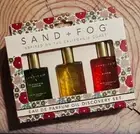 New Sand Fog Perfume Oil Rollerball Set 3 Pistachio Dream Bloom Cashmere Cream