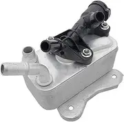 Car Engine Oil Cooler,Compatible With BMW X5 X6 E70 E71 F10 F11 F07 E90 E91 E93 17217800408