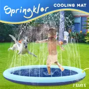 Pet Kids Sprinkler Pad Cooling Mat Water Swimming Inflatable Spray Summer Splash