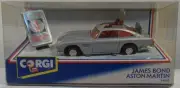 James Bond 007 Corgi 1:43 Scale Aston Martin With Special Chip Item #94060 MIB