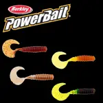 BERKLEY 貝克力 POWERBAIT POWER GRUBS 2吋 強力捲尾蛆 軟蟲 路亞 捲尾蛆