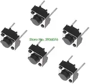 Paul My 100 Pcs 6x6x5mm 2 Pin Micro Momentary Push Button Tactile Switch Drop Shipping Support 100% New