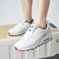 在飛比找蝦皮購物優惠-ΝIKE AIR MAX 90 PARIS 白色 紅皮革 經