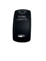 Carling " Dome Light" White Lighted Rocker Switch Cover