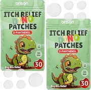 Itch Relief Patches for Bites & Stings, D-Panthenol Formula, Indoor & Outdoor Use
