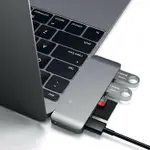 【日本代購】THUNDERBOLT 3 USB3.0 TYPE C 集線器，適用於 MACBOOK USB-C 塢站轉接器，附 MICRO SD/TF 讀卡機插槽，適用於 MAC BOOK PRO USB C 集線器