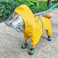 在飛比找樂天市場購物網優惠-狗狗雨衣-泰迪狗狗雨衣四腳防水寵物用品衣服春夏裝比熊雪納瑞柴