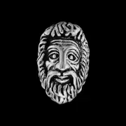 Zeus Ring, Greek Ring, 925 Sterling Silver Ring, Mythic Ring, Size 10.25...