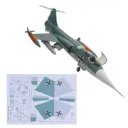 DIY 1/33 US F-104G Starfighter Paper Model Military Puzzle Set Plane Paper Model