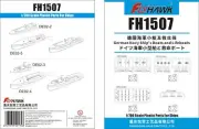 Flyhawk Model 1/700 German Navy Ship's Boats and Lifeboats