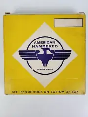 American Hammered 6-4 3/4 STD Piston Rings GI-60T-35 - Qty of 11