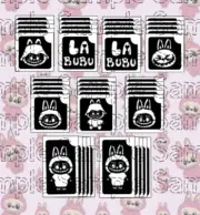 Labubu - Glitter Tattoo set