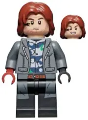 LEGO® Minifig jw077 - Rainn Delacourt - Dark Blue and White Shirt