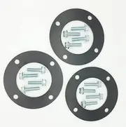 Aettb Replacement Mower Deck Spindle Reinforcement Ring for John Deere 42" Mower D100 D130 D140 D160 LA100 LA115 LA120 LA125 LA140 LA145 LA155 LA165 X110 X120 X140 L100 L110(Set of 3)