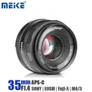 Meike 35mm F1.4 APS-C MF Camera Lens for Sony Fuji Canon M4/3 Mirrorless Cameras