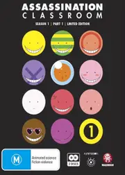 Assassination Classroom - Part 1 - Eps 1-11 - Limited Edition Blu-ray