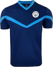 Men's Manchester City Training Jersey, Official Licensed Man City Short Sleeve Shirt
