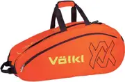 Volkl Team Tennis Racquet Bag for 6 Rackets - Lava/Neon Yellow Combi V79102