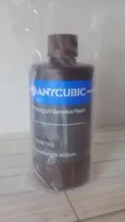 ANYCUBIC 3D Printing UV Sensitive Resin - Basic Grey - 1kg - UV Wavelength 405nm