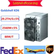 Goldshell KD6 Kadena Miner 29.2Th/s 2560W with PSU Asic KDA Crypto Miner