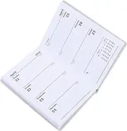 Garneck Mini Daily Planner Notepad Academic Organizer Stylish Journaling Notebook for Office Travel Effortless Page Turning Note Taking for Students Professionals